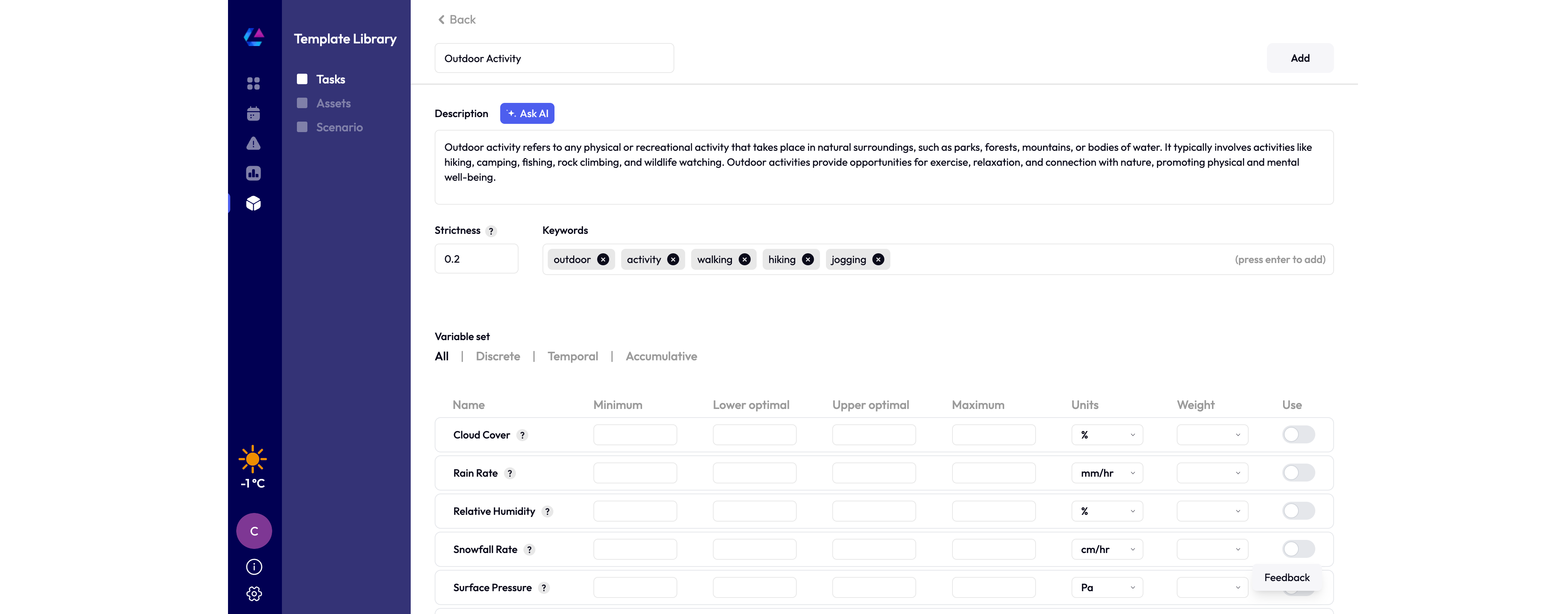 Filling in the basics